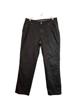 Columbia Mens Charcoal Black pants 36x30 Cotton Blend Career office casual walk